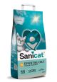 Sanicat Lettiera Ultra Agglomerante Essential Oils Odour Control Senza Profumo Bianca 10 Kg