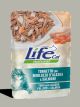 LIFE GATTO BUSTA TONNO, MERLUZZO D'ALASKA E SALMONE 70 gr.