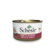 SCHESIR GATTO TONNETTO CON DENTICE IN GELATINA 85G IN LATTINA