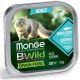 Monge Natural Super Premium Bwild Grain Free Formula Gatto Adulto Merluzzo con ortaggi (fagiolini e carote) 100 g