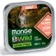 Monge Natural Super Premium Bwild Grain Free Formula Gatto Adulto Salmone con ortaggi (fagiolini e carote) 100 g