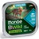 Monge Natural Super Premium Bwild Grain Free Formula Gatto Sterilizzato Tonno con ortaggi (fagiolini e carote) 100 g