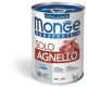 Monge Monoprotein Paté solo Agnello – Puppy and Junior 400gr