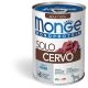 Monge Monoprotein Paté solo Cervo – Adult 400gr