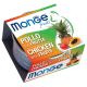 MONGE FRUIT pollo con frutta gr.80x24