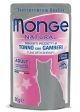 MONGE BUSTE tonno con gamberi gr.80x24