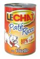 LECHAT RICCO vitello pat&egrave; gr.400x24