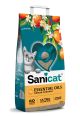 Sanicat Lettiera Ultra Agglomerante Essential Oils Odour Control Fiori d’arancio 10 kg