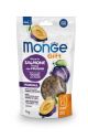 Monge gatto snack meatminis hairball ricco in salmone fresco con prugne da 50 gr