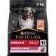 Purina Pro Plan Sensitive Skin Medium Adult Crocchette per Cane Salmone 3 kg