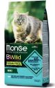 Monge BWild Grain Free Formula Gatto Adulto Merluzzo con patate e lenticchie 1,5 kg