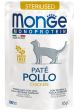 Monge Buste Gatto Monoprotein Paté Pollo Sterilizzato 85 gr