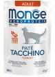 Monge Buste Monoprotein Gatto Adult Paté Tacchino 85 gr