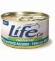 LIFE GATTO TONNETTO CON PESCE AZZURRO 85 gr.
