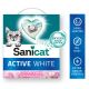  Sanicat Lettiera Agglomerante Active White Lotus Flower - Sacco Da 6 Lt