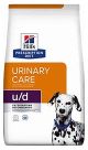 Hill's PRESCRIPTION DIET  u/d alimento per cani 4 kg