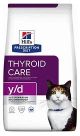 Hill's PRESCRIPTION DIET  y/d alimento per gatti 1.5 kg