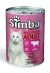 SIMBA gatto manzo gr.415x24