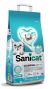 Sanicat Lettiera per Gatti Agglomerante White Active al Sapone di Marsiglia 10 Litri