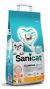 Sanicat Lettiera  per gatti Agglomerante White DUO alla Vaniglia e Mandarino 10 Litri