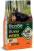 Monge Dog Bwild Natural SuperPremium Grain Free Formula Mini Cane Adulto Anatra con patate 2,5 kg