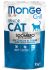 Monge Grill Gatto Bocconcini in Jelly – Ricco in Sgombro – Senior 85 gr