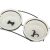 TRIXIE Set di ciotole in ceramica/metallo 20cm