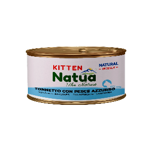 Natua Gatto Kitten Tonnetto con Pesce Azzurro 85 gr.