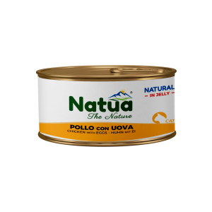 Natua Gatto Pollo con uova 85 gr.