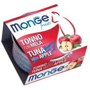 MONGE FRUIT tonno con mela gr.80x24