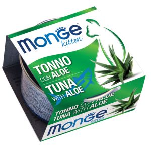MONGE FRUIT tonno con aloe kitten gr.80x24