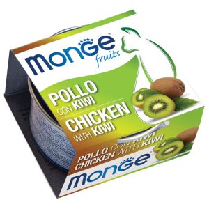 MONGE FRUIT pollo con kiwi gr.80x24