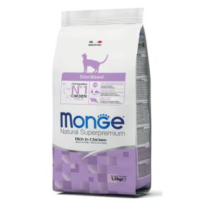 MONGE CAT STERILISED kg.1.5x6
