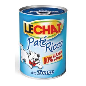 LECHAT RICCO tonno natur. pat&egrave; gr.400x24