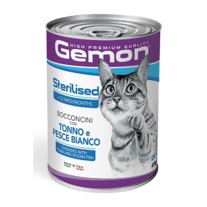 GEMON CAT Adult tonno/pesce b. gr.415x24