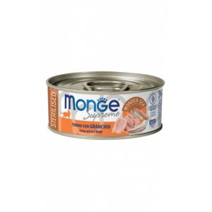 MONGE SUPR STER. TONNO GRANCHIO gr.80x24