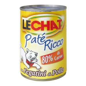 LECHAT RICCO fegat. pollo pat&egrave; gr.400x24