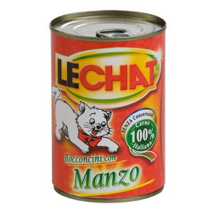 LECHAT gatto manzo gr.720x12