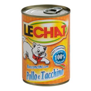 LECHAT gatto pollo/tacchino gr.720x12