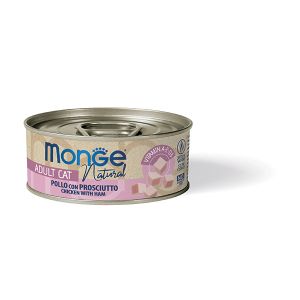 Monge Gatto Natural pollo con prosciutto 80 gr