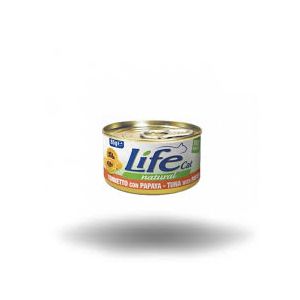 LIFE GATTO NATURAL TONNETTO CON PAPAYA 85GR