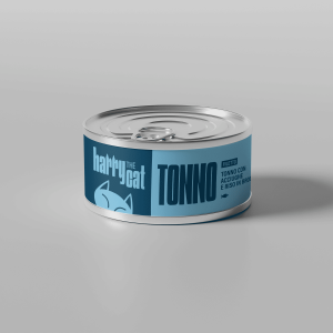 HARRY THE CAT - FILETTO DI TONNO CON ACCIUGHE E RISO IN BRODO 85G
