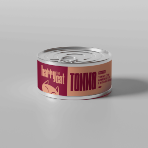 HARRY THE CAT - FILETTO DI TONNO CON GAMBERI E RISO IN BRODO 150G