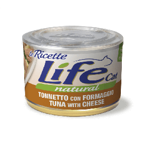 LIFE CAT RICETTE TONNO FORMAGGIO 150GR