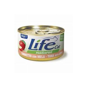 LIFE GATTO FILETTI DI TONNO CON MELA 85 gr.