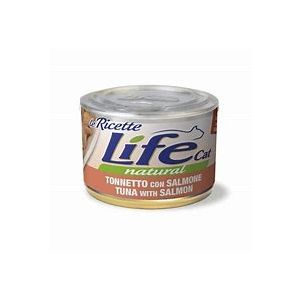 LIFE GATTO TONNO CON ALICETTE E SALMONE 150 gr