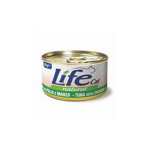 LIFE GATTO TONNO POLLO E MANZO 85gr.