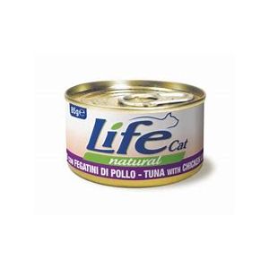 LIFE GATTO TONNO CON FEGATINI DI POLLO 85 gr.