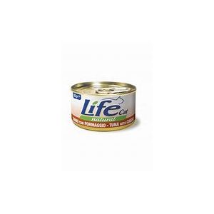 LIFE GATTO NATURAL TONNO CON FORMAGGIO 85 gr.