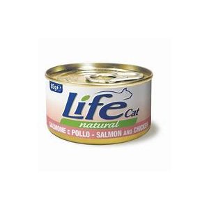 LIFE GATTO SALMONE E POLLO 85 gr.